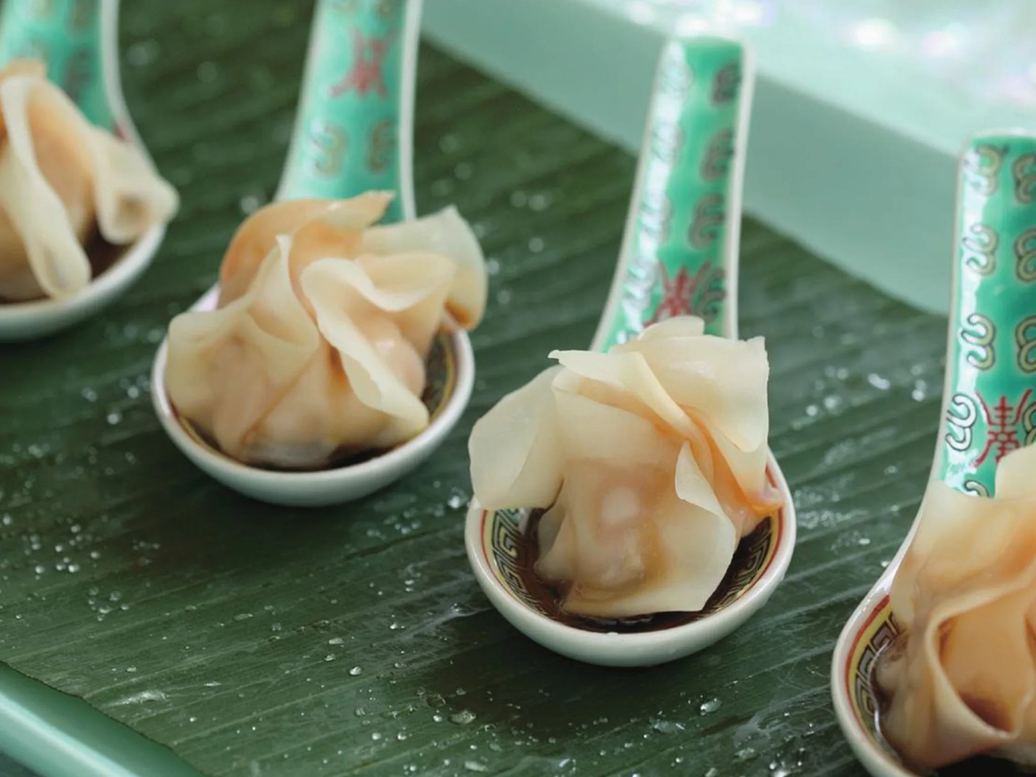 steamed chicken money bags