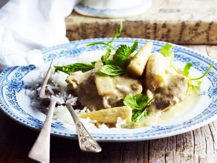 green chicken curry