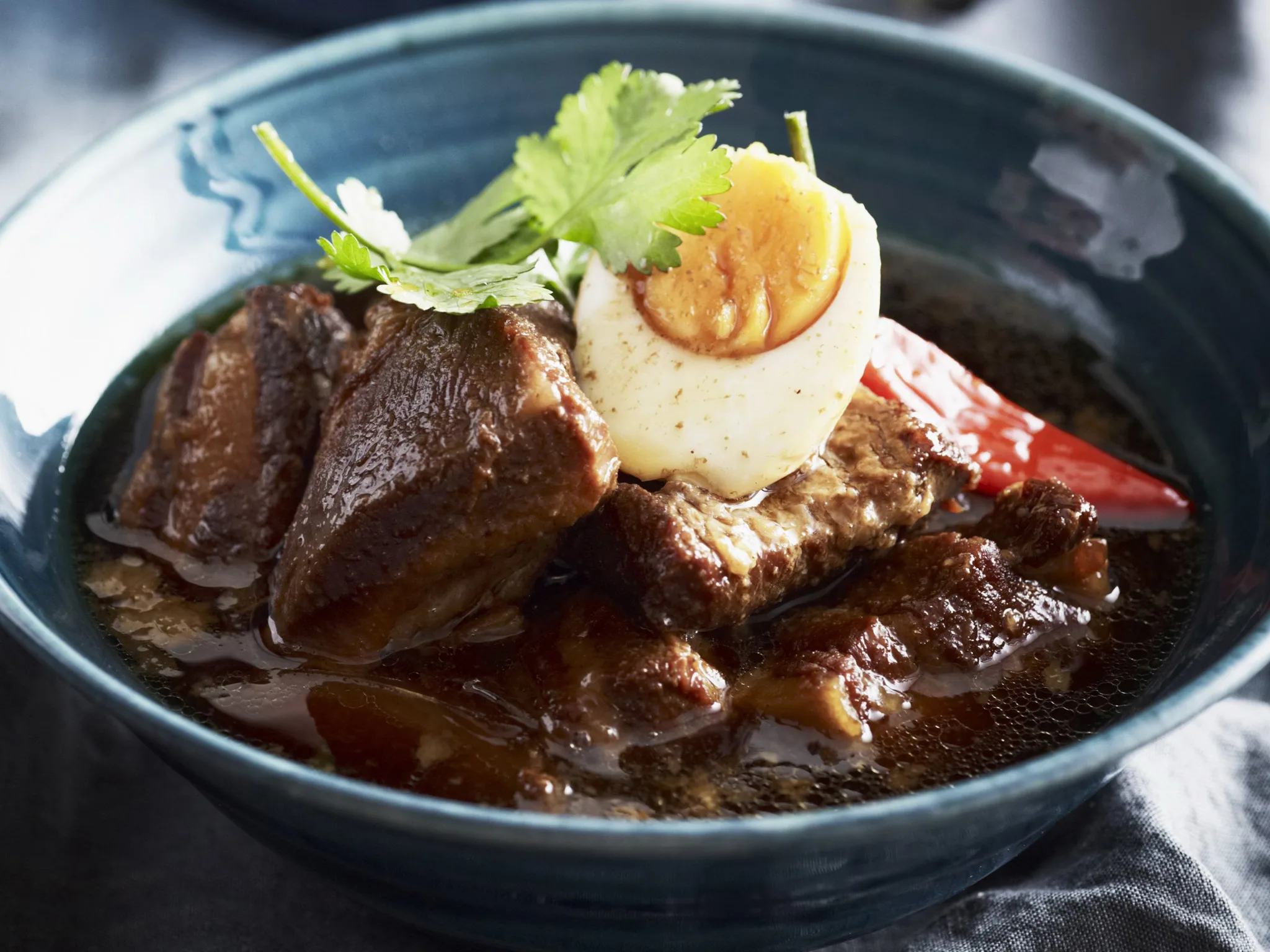 five-spice caramel pork belly