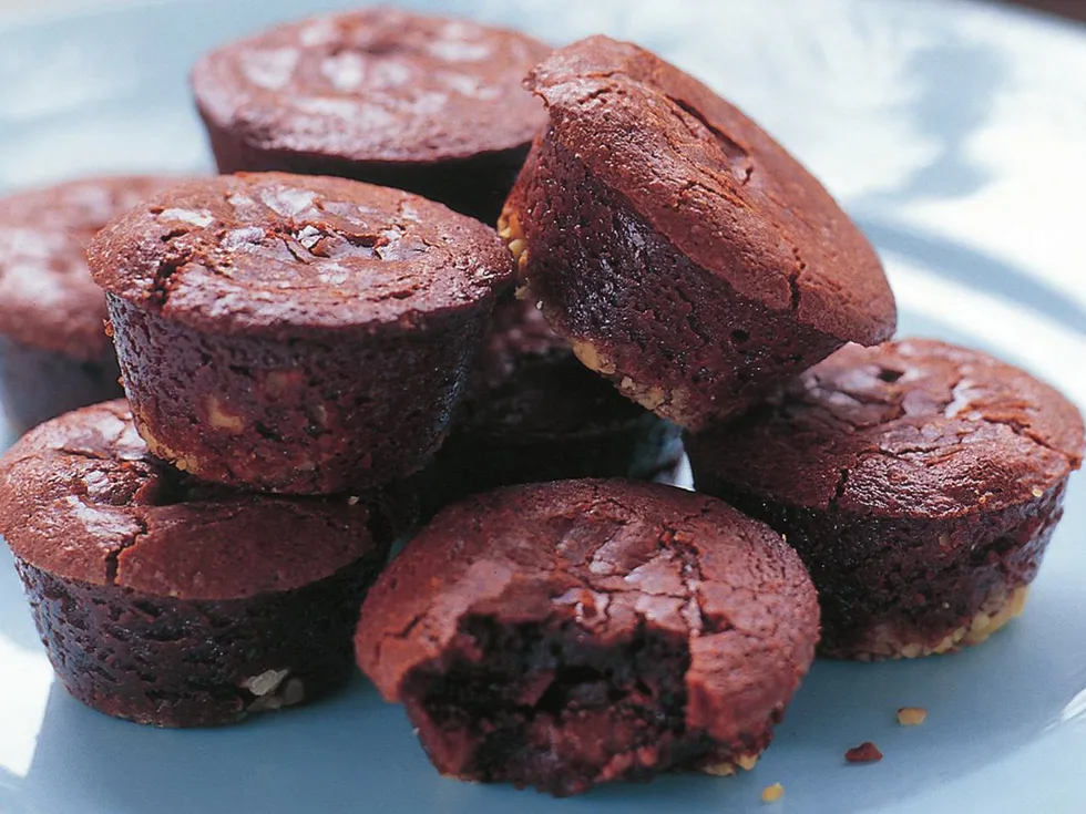 walnut brownie bites