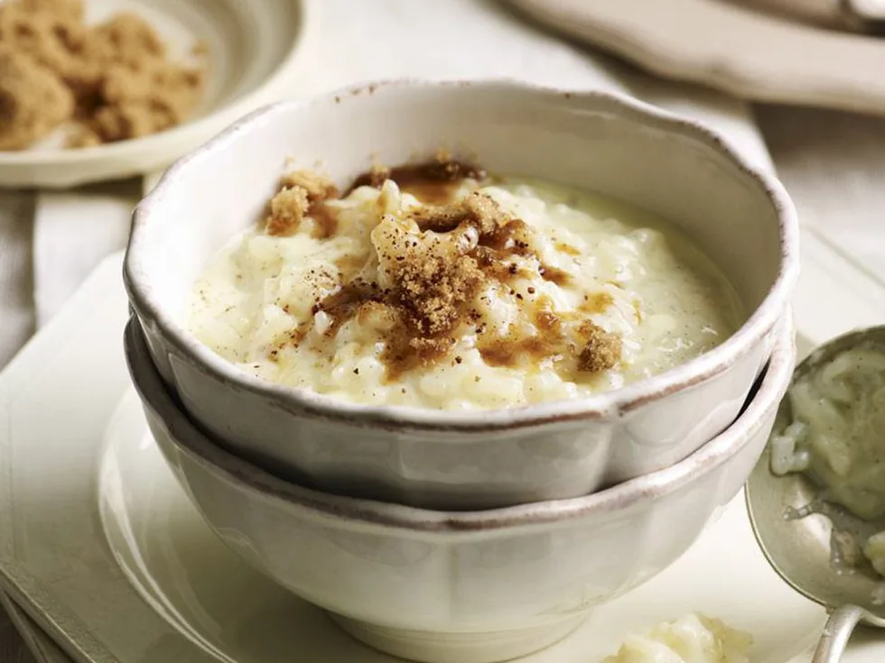 vanilla rice pudding