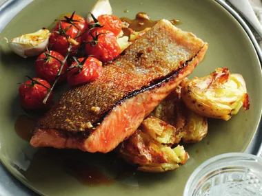 honey glazed ocean trout