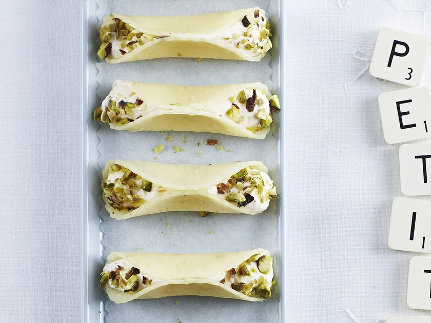 Rosewater pistachio crêpes | Women's Weekly Food