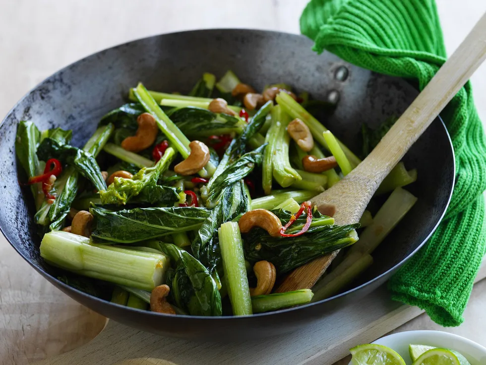 stir-fried choy sum