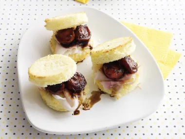 CARAMELISEDTOMATO   AND HAM BITES