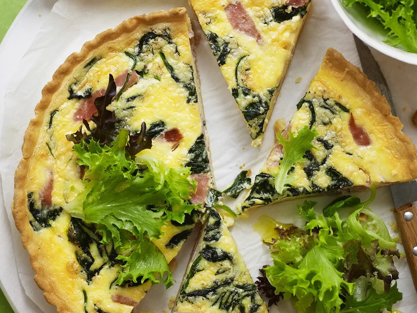 Ham and spinach quiche | Women's Weekly Food