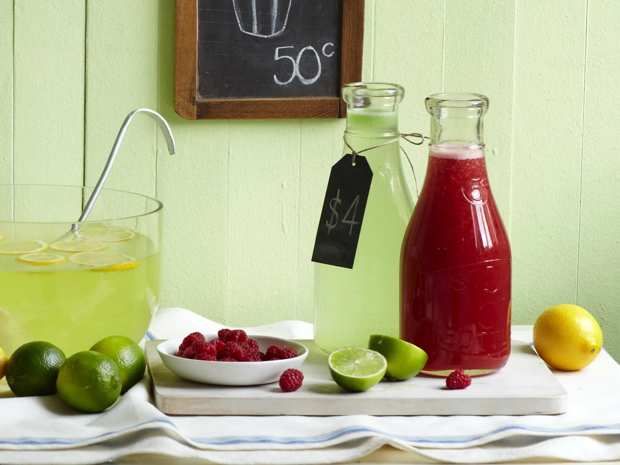 homemade lemonade
