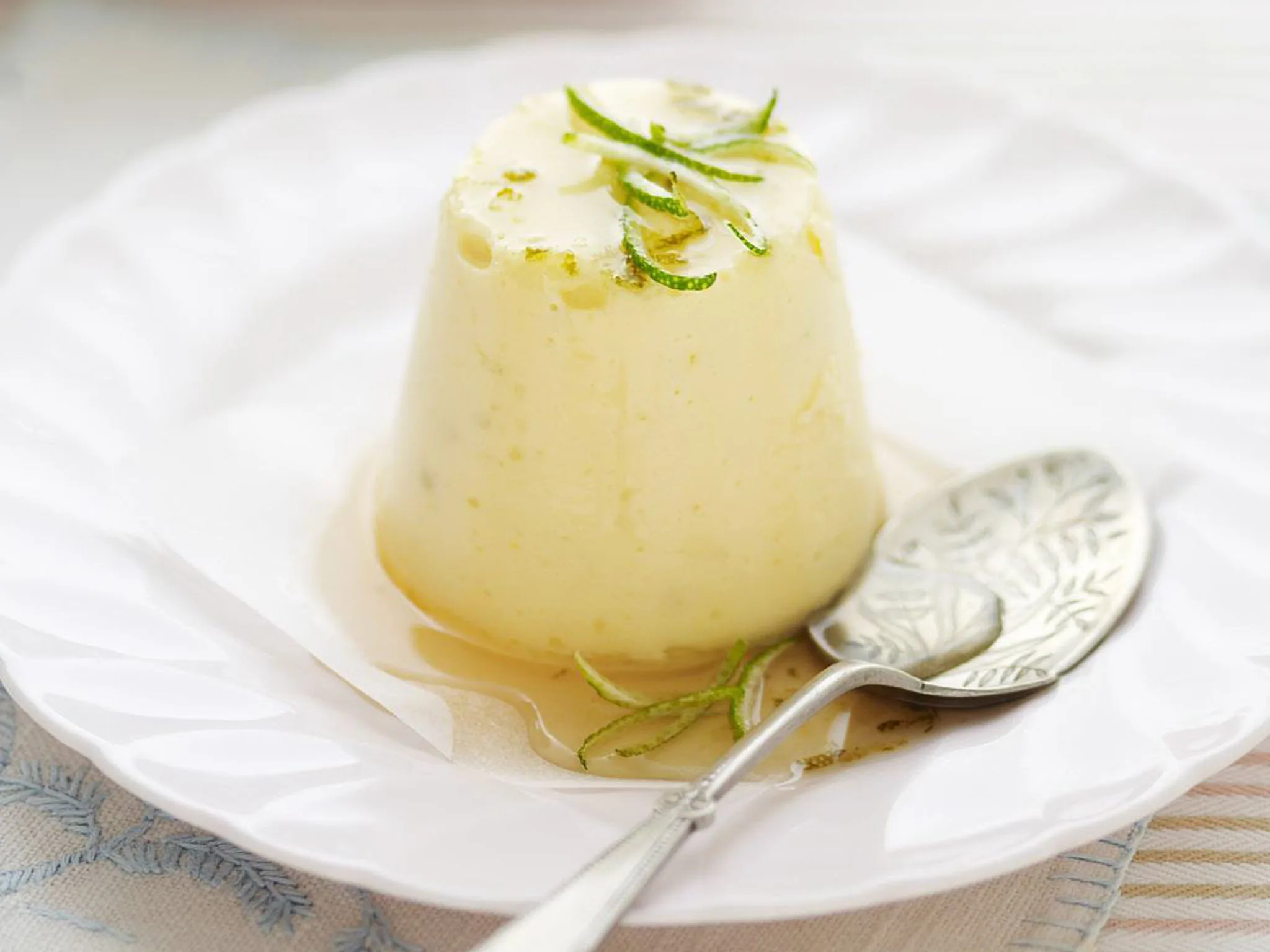 honey lime bavarois