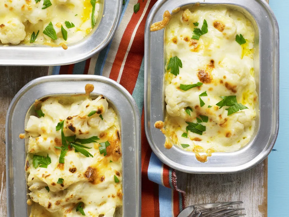 cheesy cauliflower bake