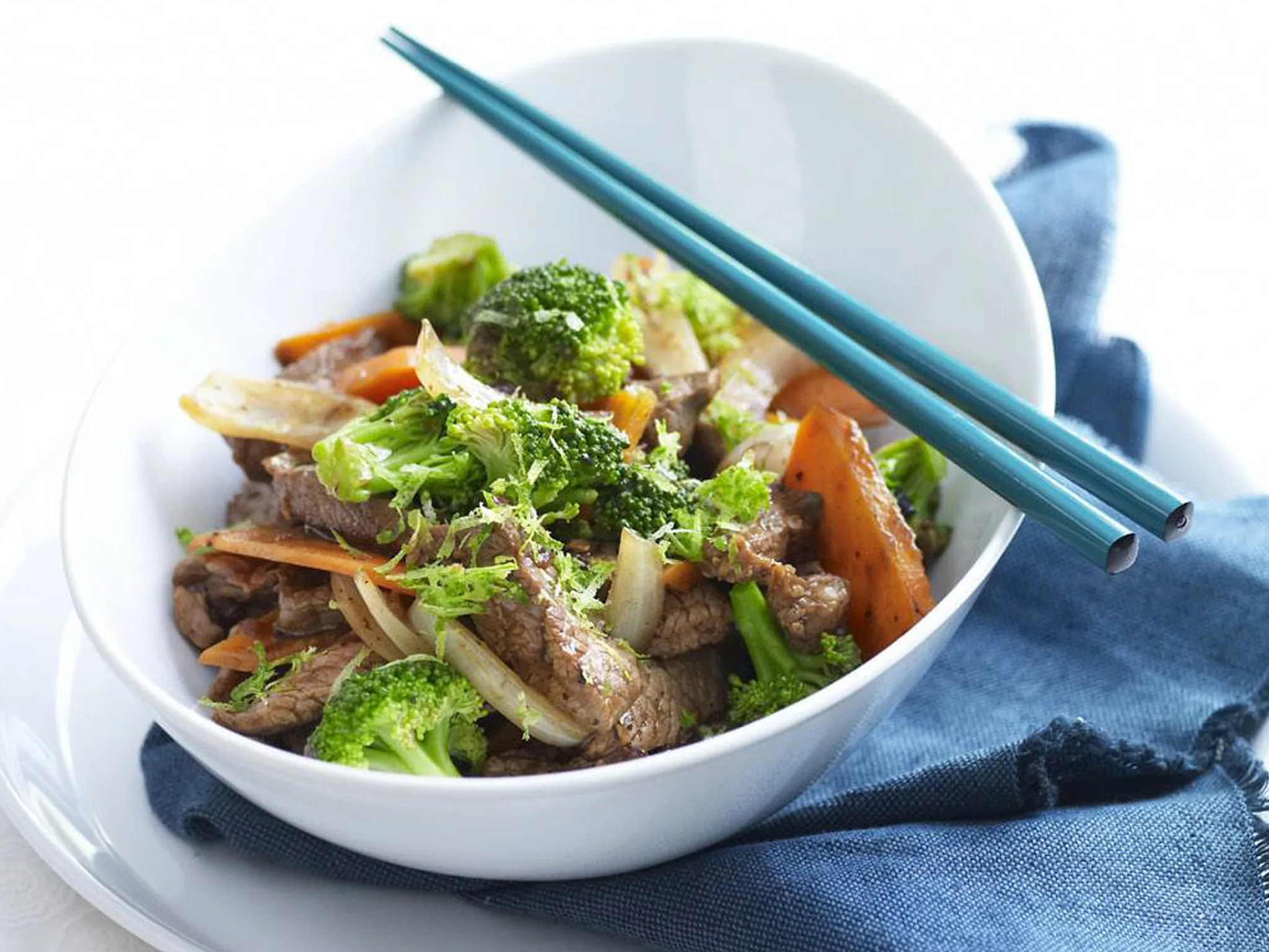 Beef in black bean sauce-image