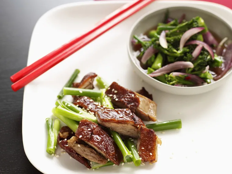 ginger beef stir-fry