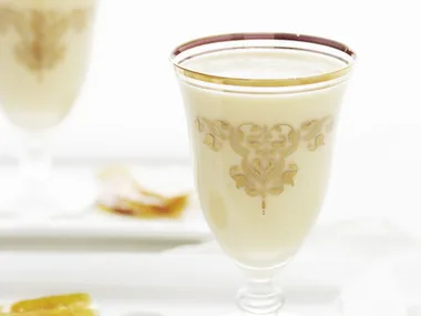 nougat almond custard