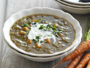 dhal and carrot soup