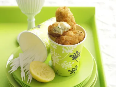 fish and caper croquettes