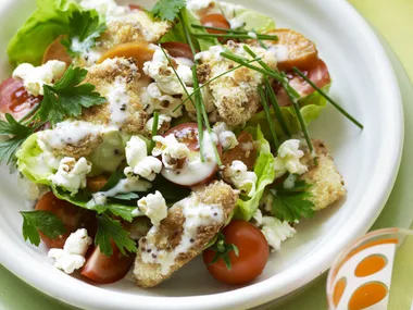 chicken popcorn salad