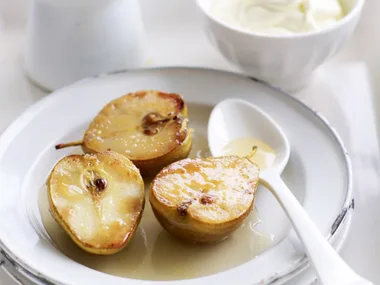 pears with palm sugar