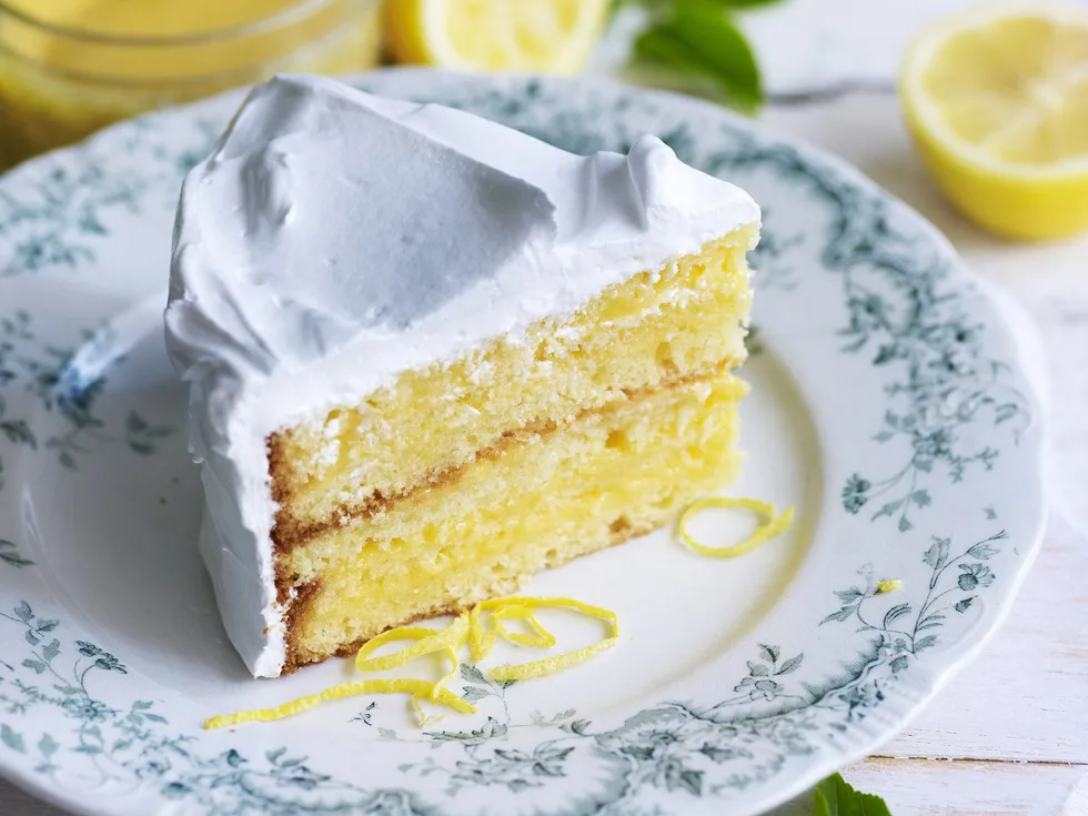 lemon curd cake