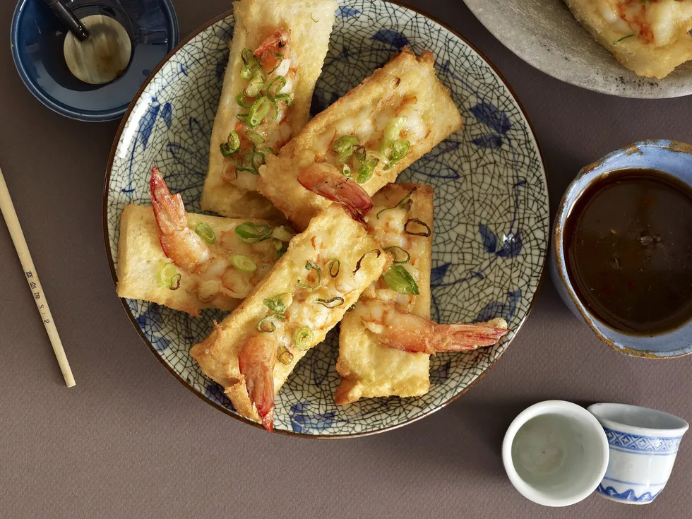 prawn toasts