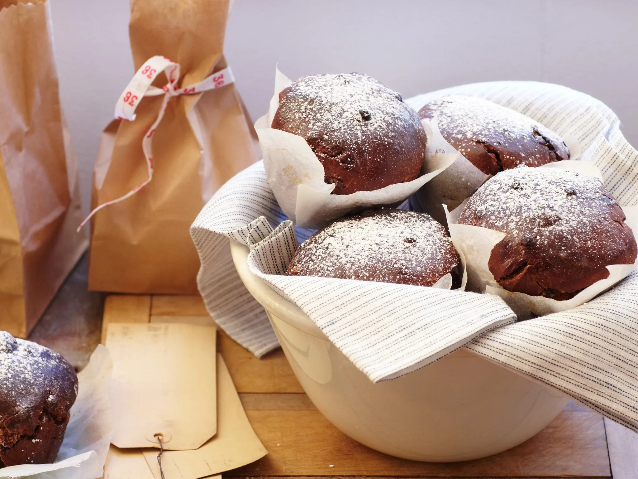 chocolate panettone