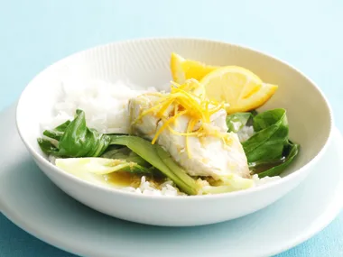 citrus ginger fish parcels