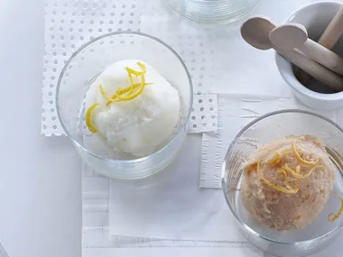 blood orange sorbet