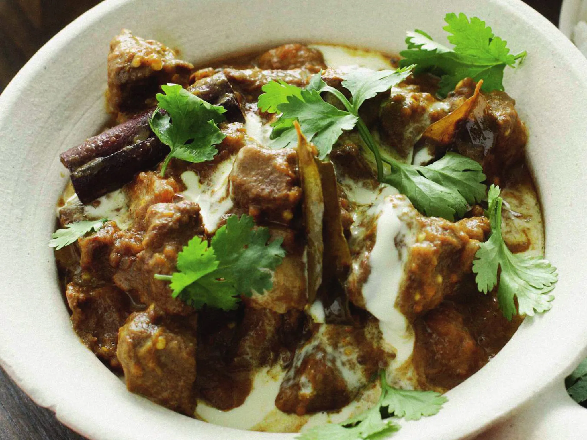 beef, pumpkin and eggplant curry