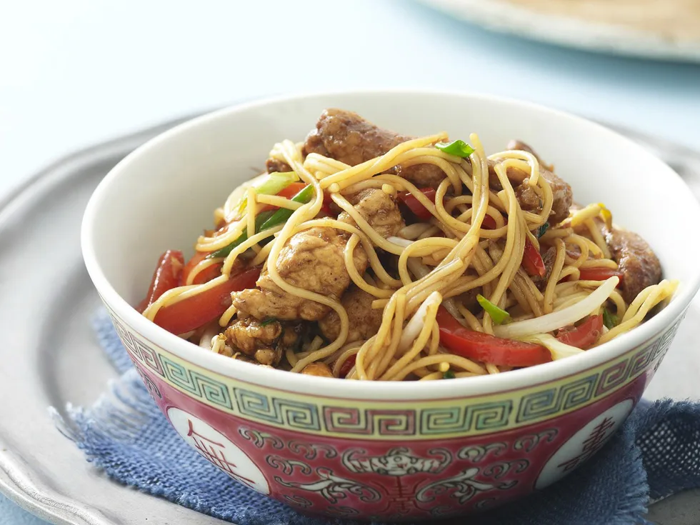 FIVE-SPICED CHICKEN ANDamp;NOODLES