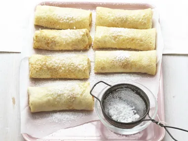 ricotta and honey crêpes