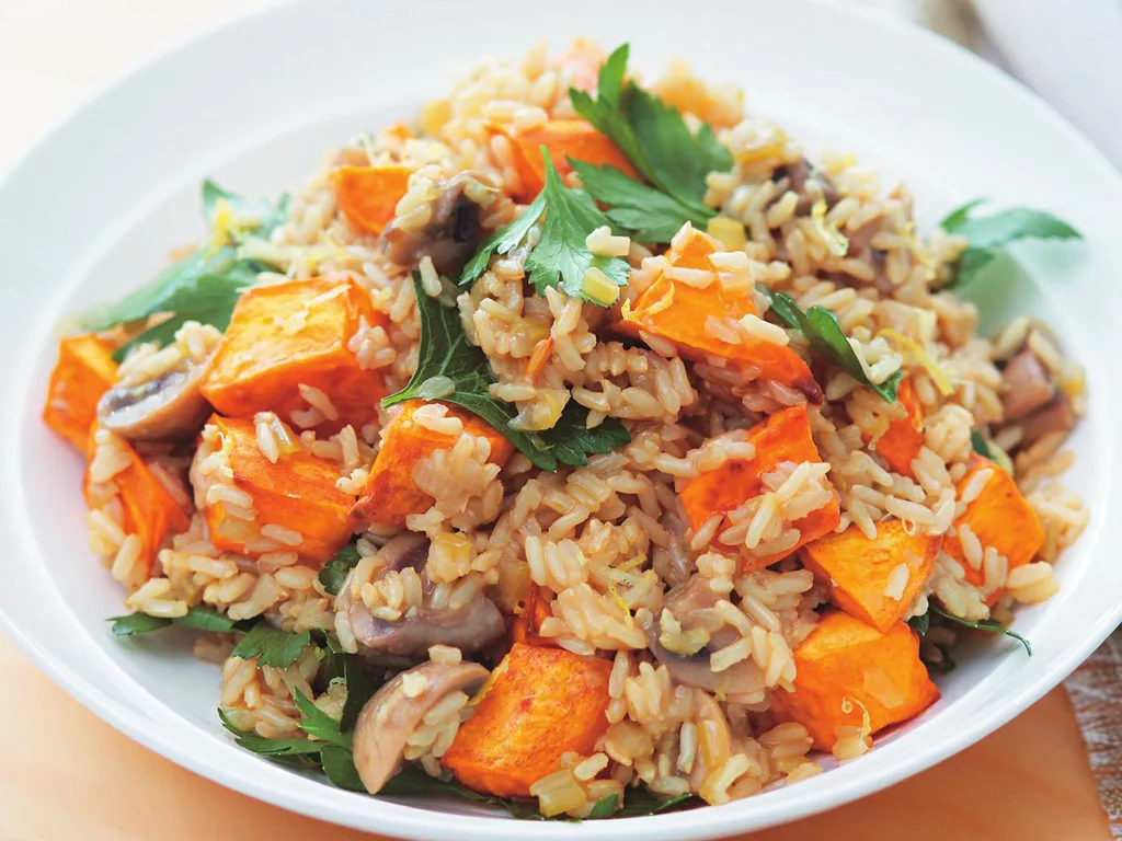 brown rice pilaf