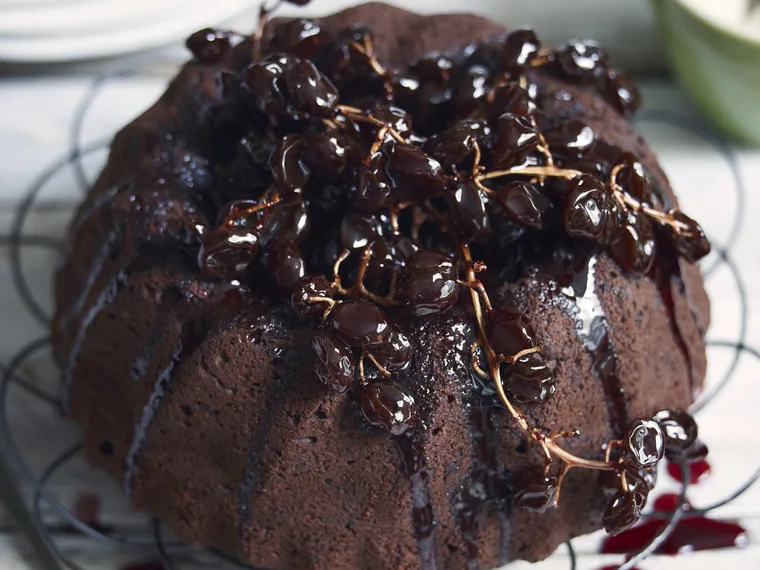 rich red wine chocolate cake