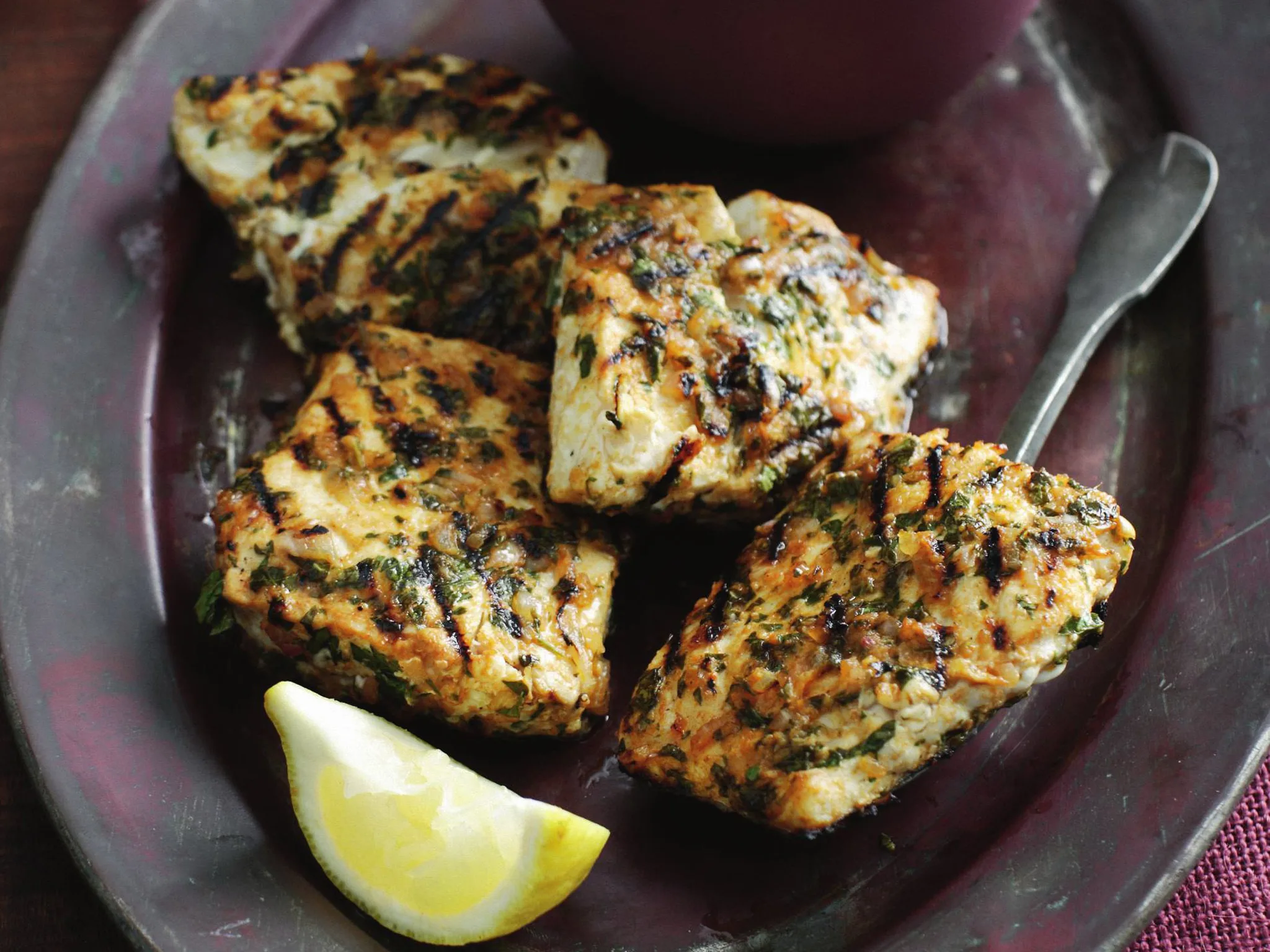 chermoula marinated fish