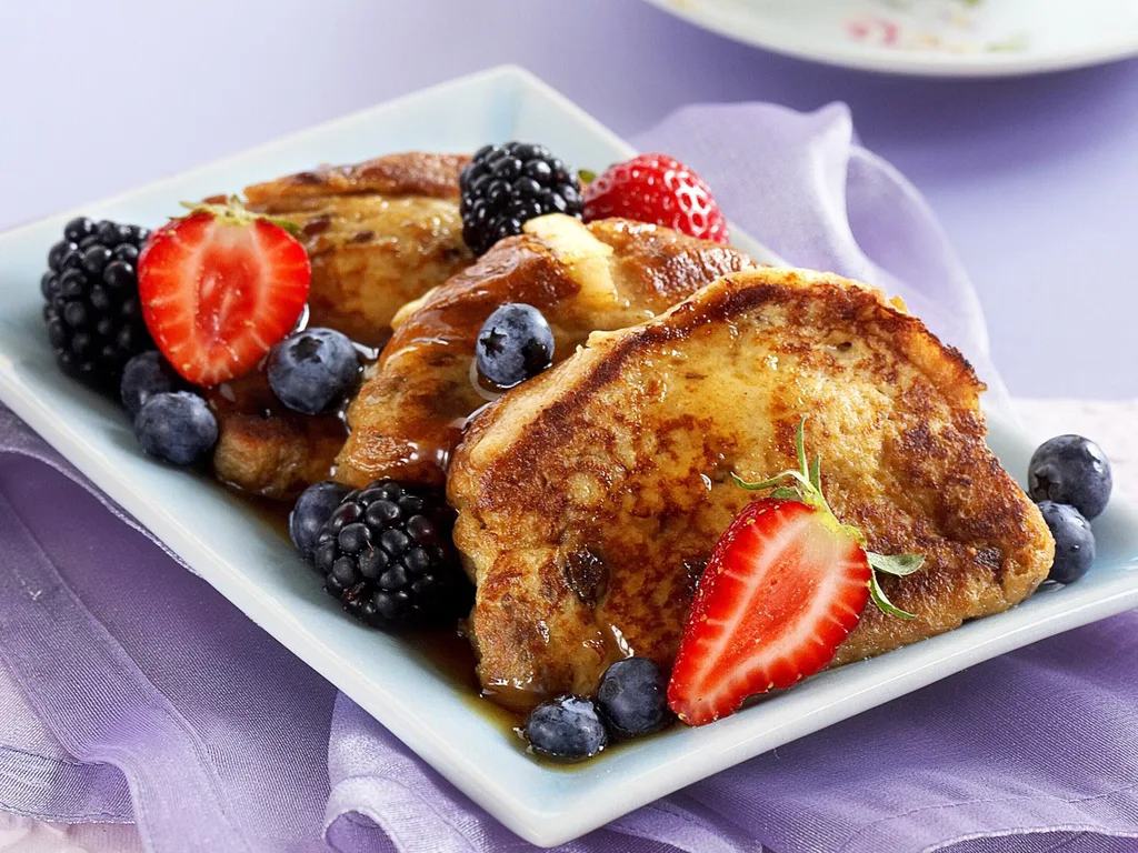 FRUITY FRENCH TOAST WITH BERRIES