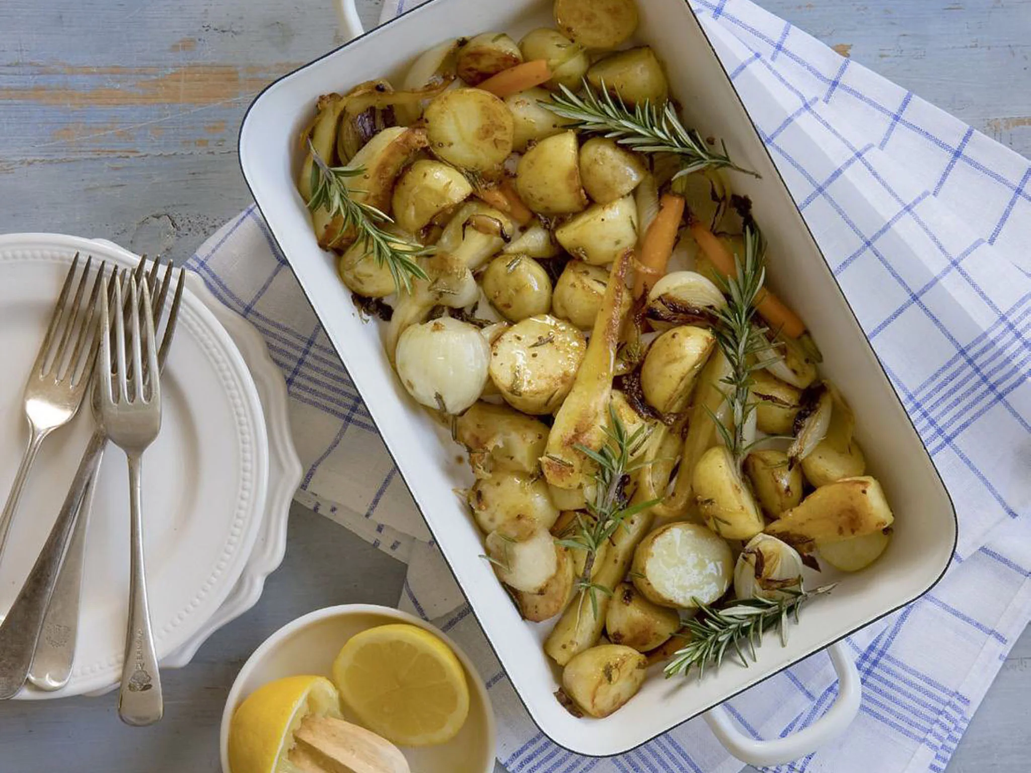 ROASTED ROOT  VEGETABLES