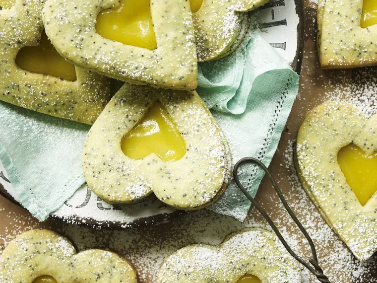 lemon poppy seed biscuits