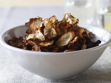 Jerusalem artichoke crisps