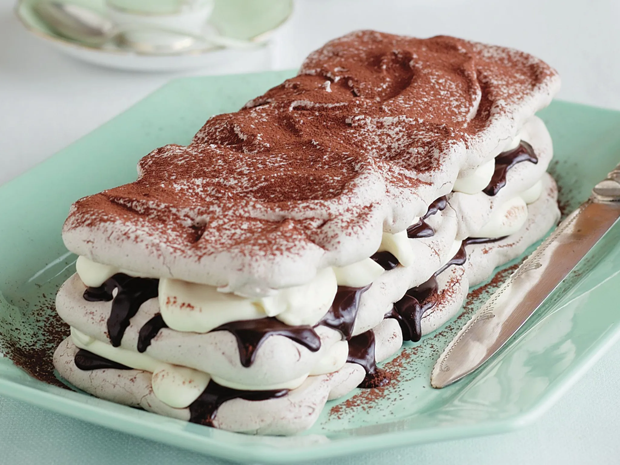 CHOCOLATE GANACHE MERINGUE