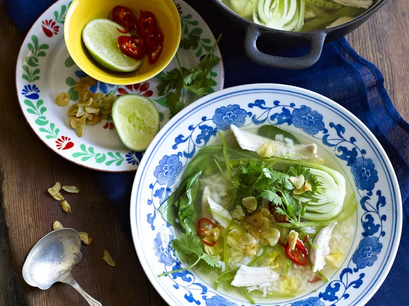 Chicken, lemongrass and rice soup | Women's Weekly Food