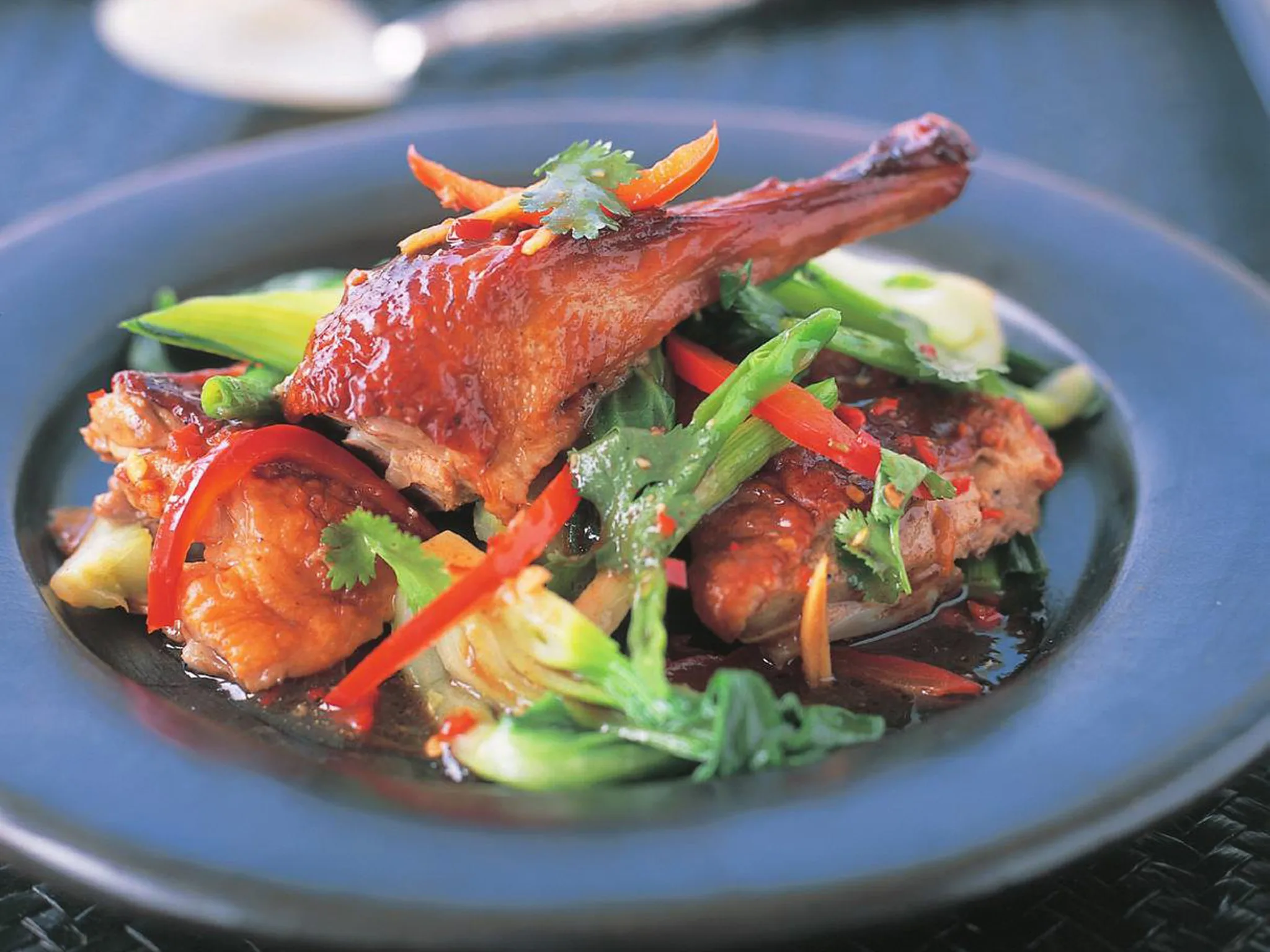 tamarind duck stir-fry