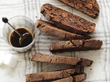 CHOCOLATE AND  FIG Biscotti