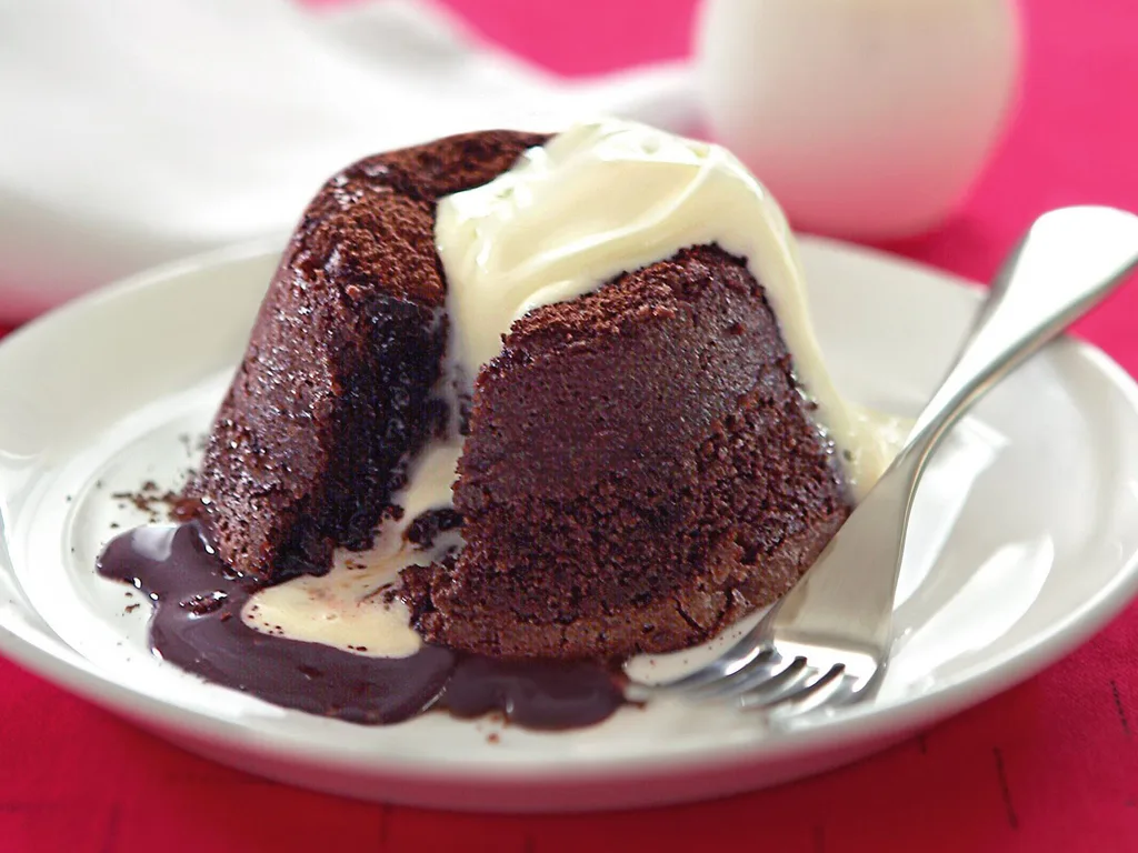 molten chocolate pudding