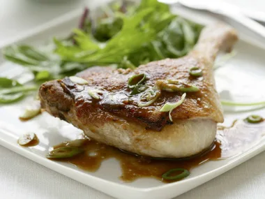 crisp duck with tamarind soy sauce