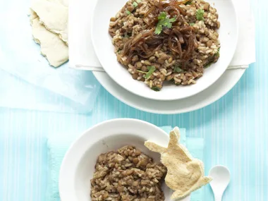 lentil and rice stew