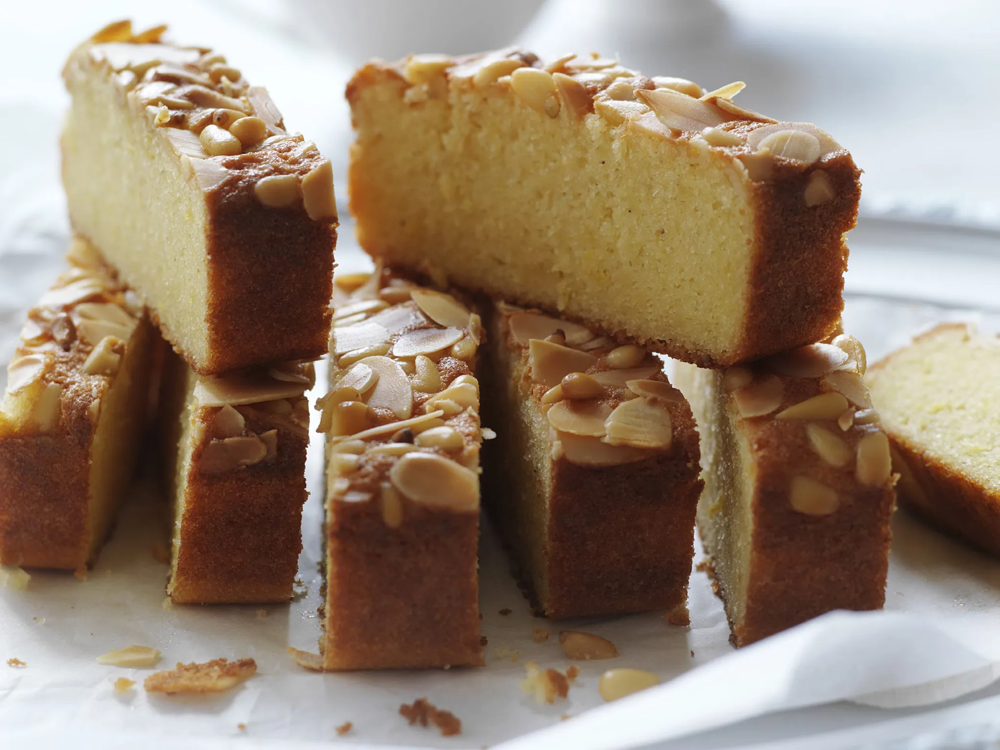 ALMOND, LEMON  AND PINE NUT Teacake
