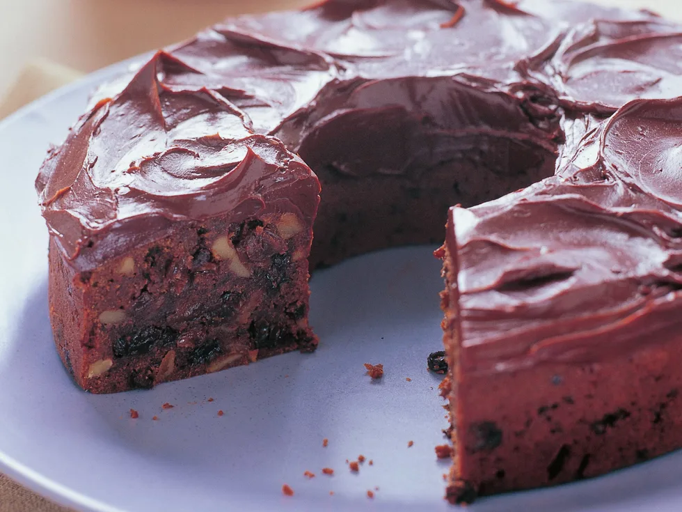 chocolate fruit cake