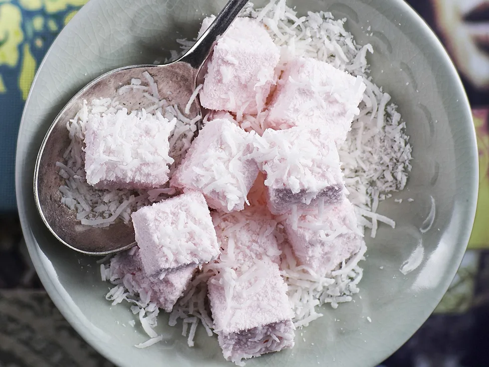 pink marshmallows