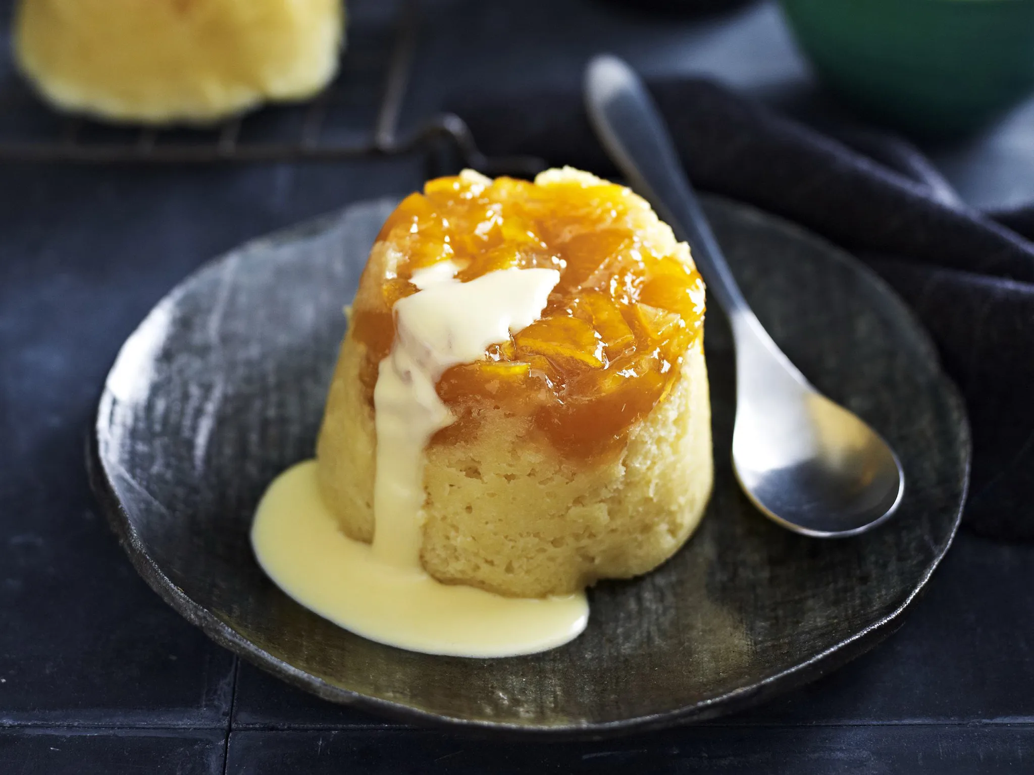 Mandarin jam puddings-image
