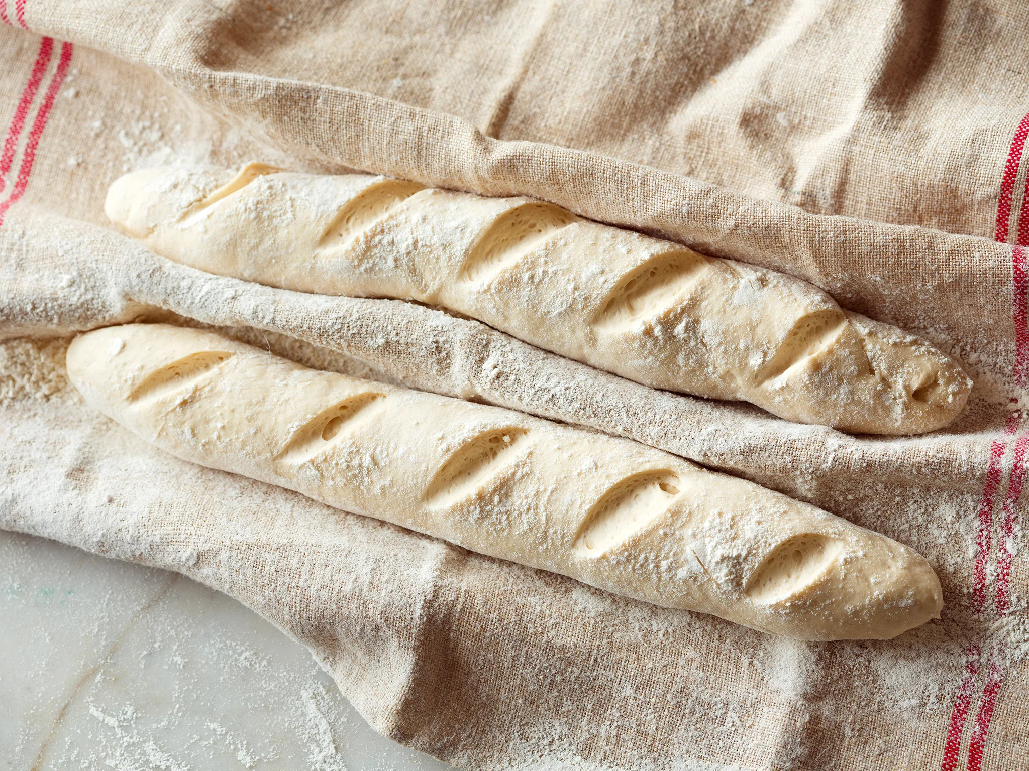 Spelt baguettes