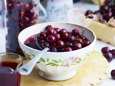 Cherries in brandy