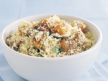 Spicy roasted pumpkin couscous