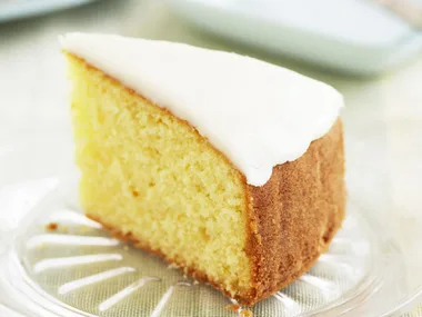 Whole orange cake with citrus icing